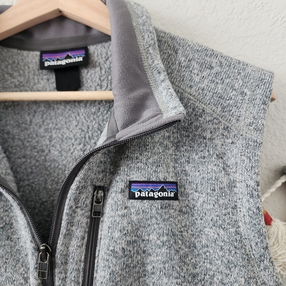 Patagonia Better Sweater Fleece Vest Stonewash Outdoor Full Zip Casual Mens L - Picture 7 of 12